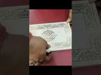 KLB618 MDF Box Type Wedding Card with 2 Thick Pages