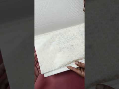 KLB-1173 White Green Traditional Embossed Semi Box Wedding Card (2 Page)