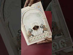 KLB-1065 Creme Elephant Laser Cut Padded Thick Wedding Card (2 Page & Couple Name Acrylic)