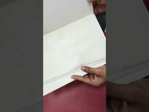 KLB-1171 White Creme Floral Embossed Semi Box Wedding Card (2 Page & Couple Name Wooden Plate)