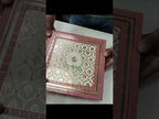 KL9042 Traditional Design Cardboard Gift Box with 2 Printed Cards & Cavity