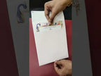 KLB-1103 Creme Peacock Wedding Card (1 Page)