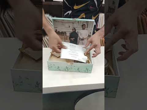 KL9079B MDF Dry Fruit Gift Box with 2 Printed Card Inserts (2 Jars)