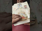 KLB-1362 Creme Bride Groom Royal Fort Laser Cut Carry Bag Style MDF Thick Wedding Card (2 Page)