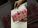 KLB796 Raja Rani Royal Fort Peacock Elephant Design Creme Red Color Semi Box Wedding Card (2 Page & Couple Name Acrylic)