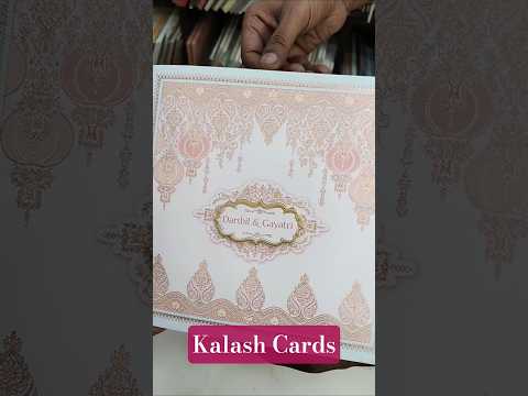 KLB508 Pastel Floral Paisley Theme Semi Box Wedding Card (2 Page)