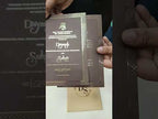 KL1056-2 Floral Theme Gold Leaf Premium Wedding Card (2 Page)