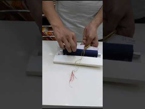 KL16 Velvet Fabric Scroll Wedding Card with Box