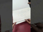 KLB-1172 White Grey Traditional Embossed Semi Box Wedding Card (2 Page)