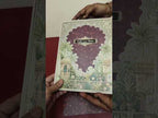 KLB-1493 Maroon Royal Arch Semi Box Wedding Card (2 Page)
