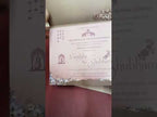 KLB-1514 Brown Floral Semi Box Wedding Card (2 Page)