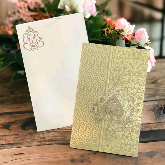 KL0158 Paper Wedding Card-Kalash Cards