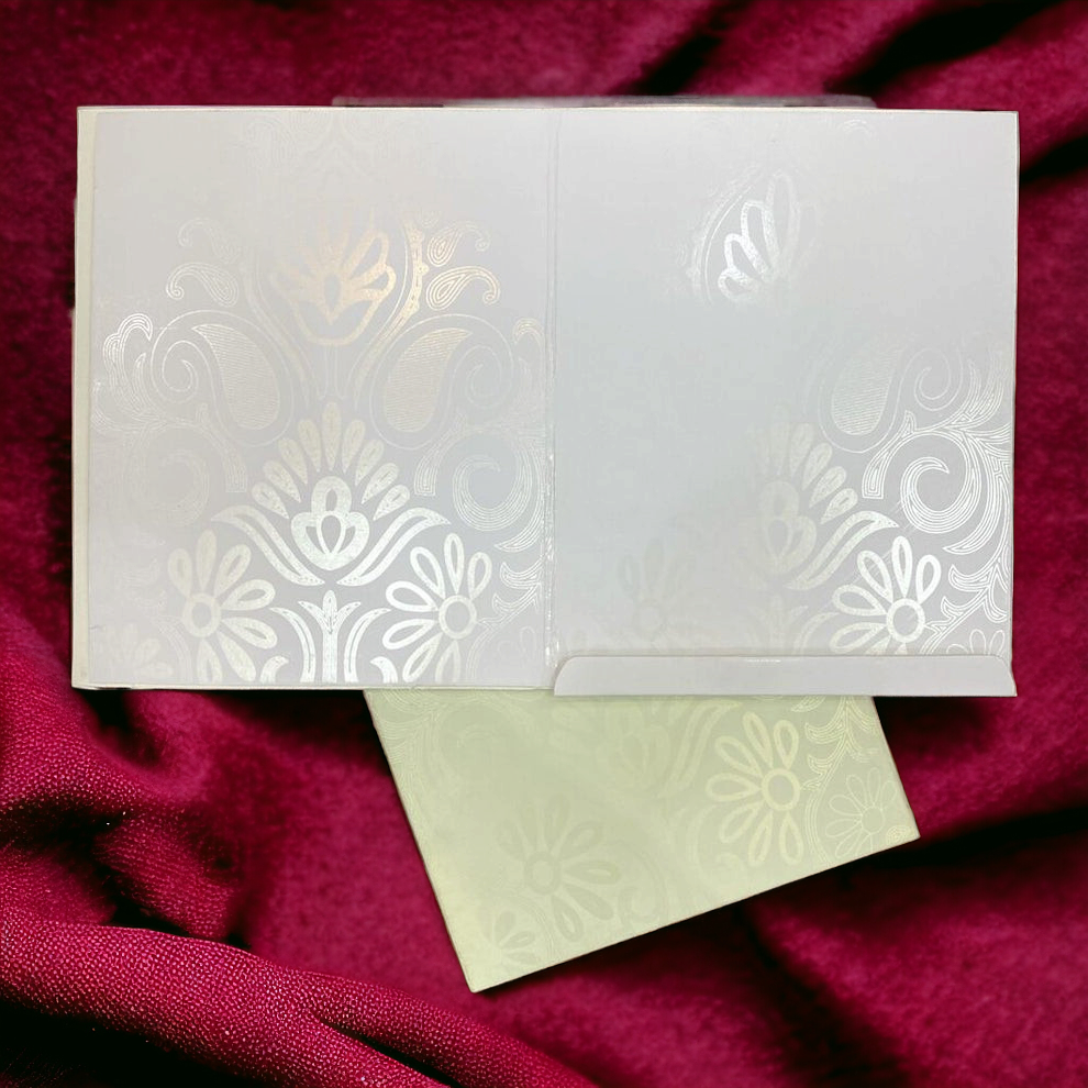 KL0201 Semi Box Premium Paper Wedding Card-Kalash Cards