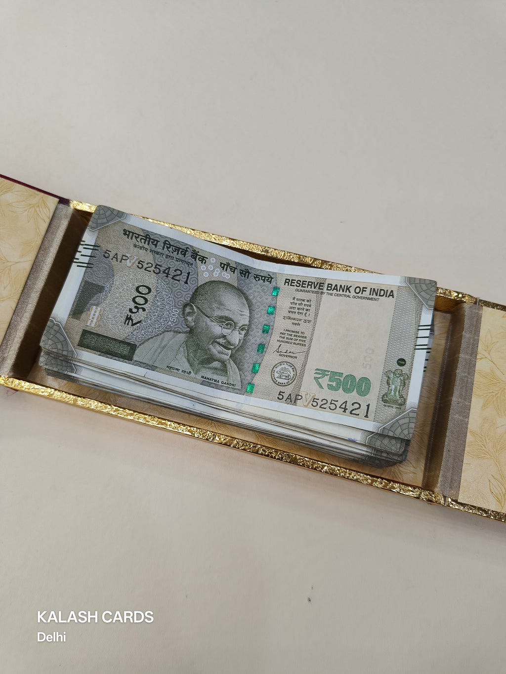 KL104 Multipurpose Small Box for Cash, Jewellery or Small Items-Kalash Cards