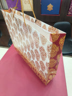 KL8 Traditional Design Premium Paper Carry Bag (14x18 Inch)-Kalash Cards