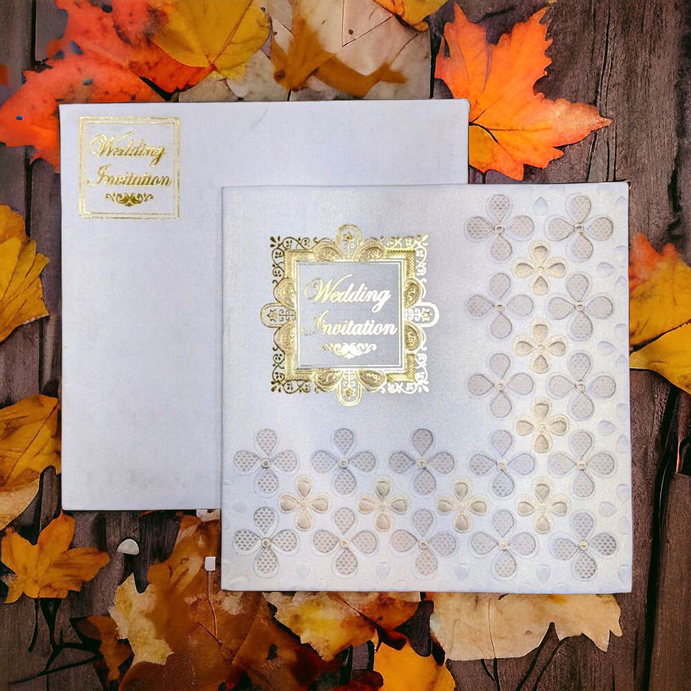 KL0116 Laser Cut Paper Wedding Card-Kalash Cards
