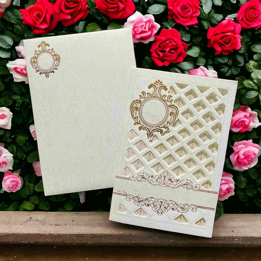 KL0238 Laser Cut Paper Wedding Card-Kalash Cards