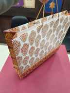 KL8 Traditional Design Premium Paper Carry Bag (14x18 Inch)-Kalash Cards