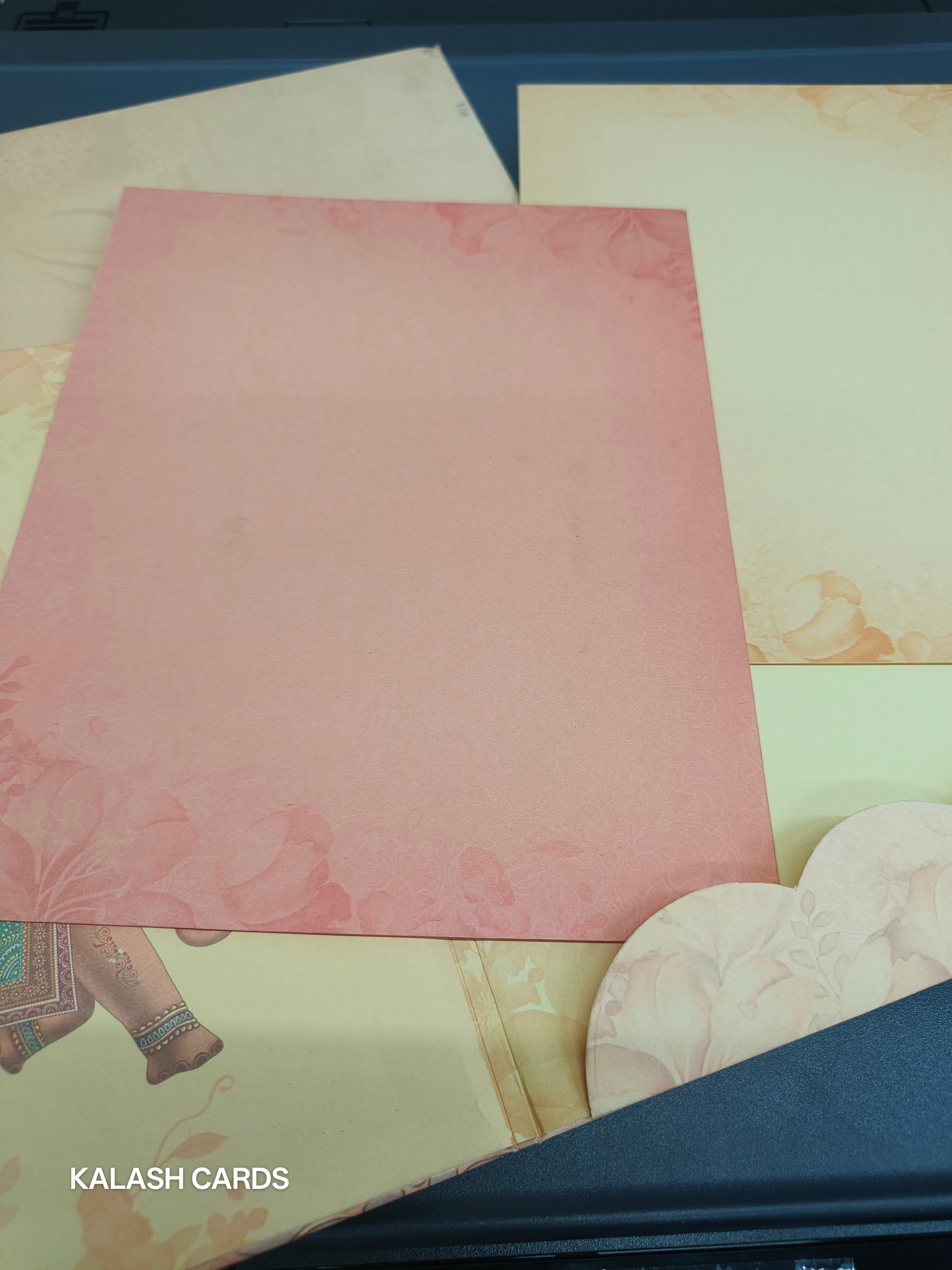 KL0831 Dulha Dulhan Thick Wedding Card-Kalash Cards