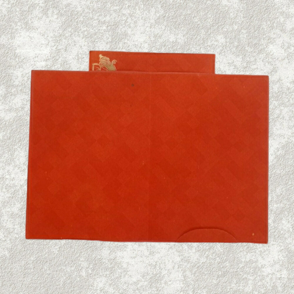 KL0148 Paper Wedding Card - Kalash Cards