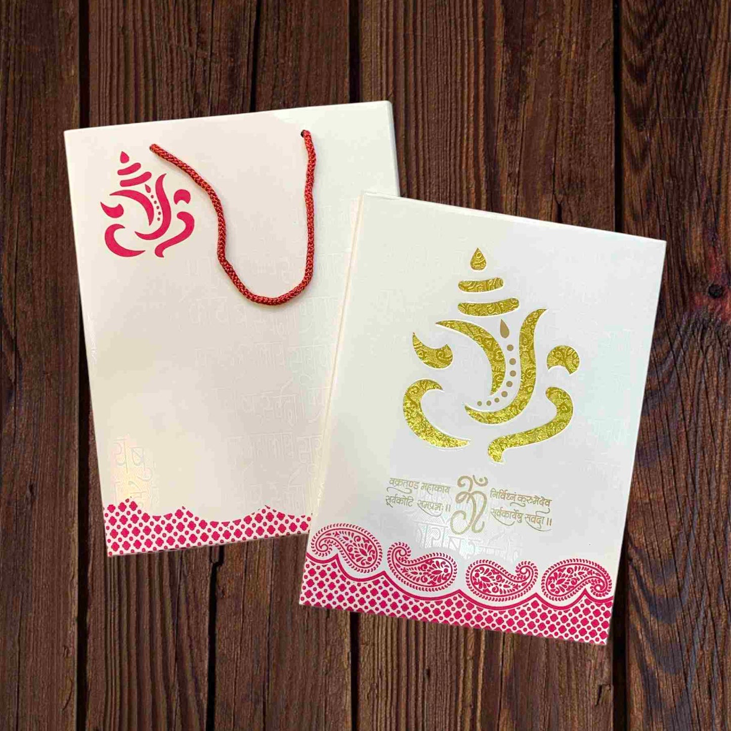 KL0178 Thick Wedding Card - Kalash Cards