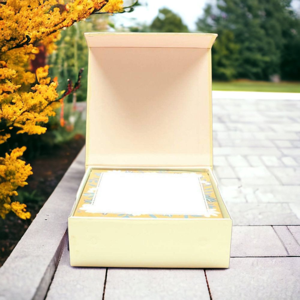 KL2007S1B Designer Cardboard Wedding Invitation Box - Kalash Cards