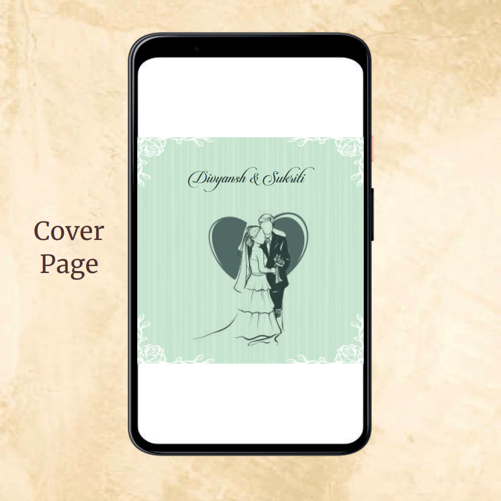 KL2014 Digital Wedding PDF Ecard - Kalash Cards