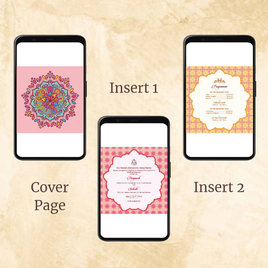KL2016 Digital Wedding PDF Ecard - Kalash Cards
