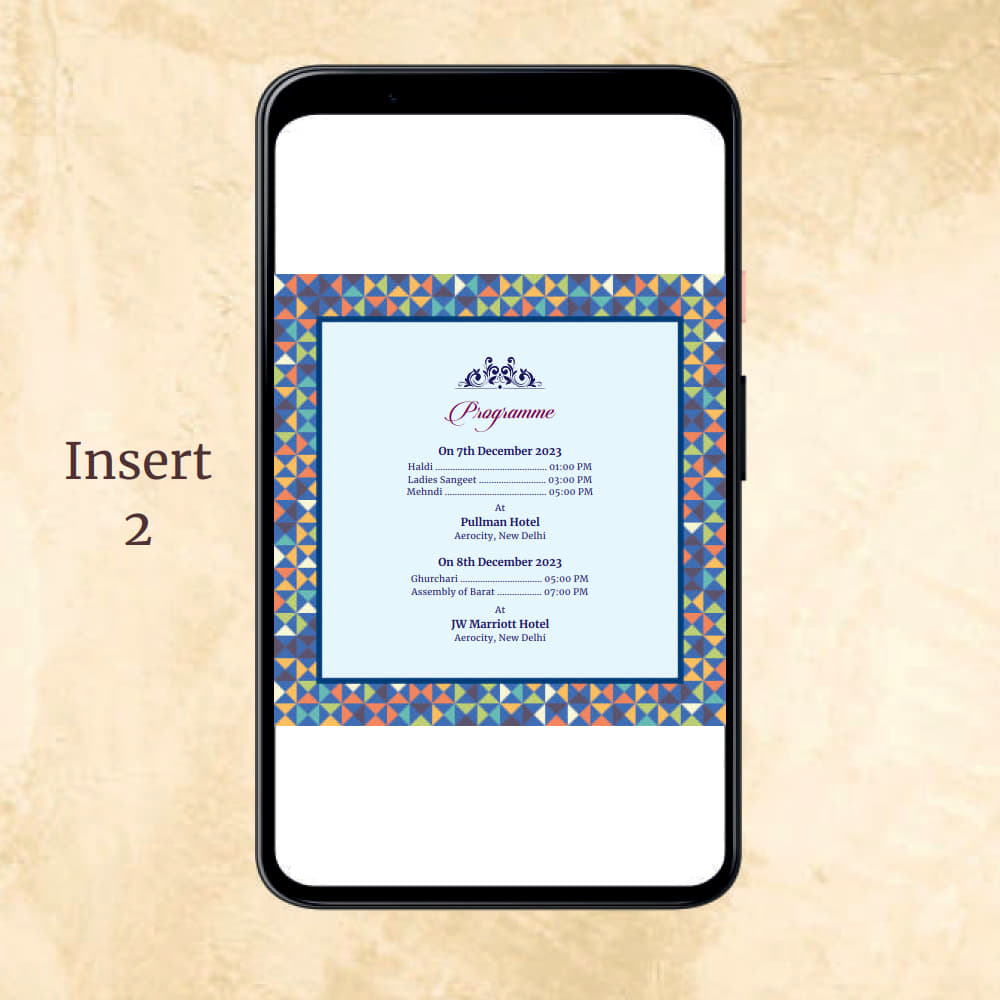 KL2021 Digital Wedding PDF Ecard - Kalash Cards