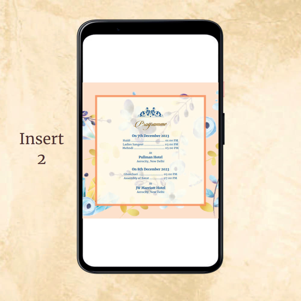 KL2023 Digital Wedding PDF Ecard - Kalash Cards