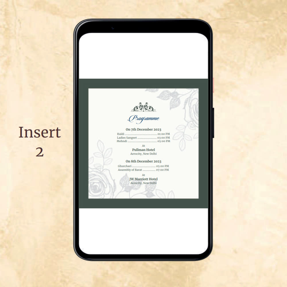 KL2024 Digital Wedding PDF Ecard - Kalash Cards