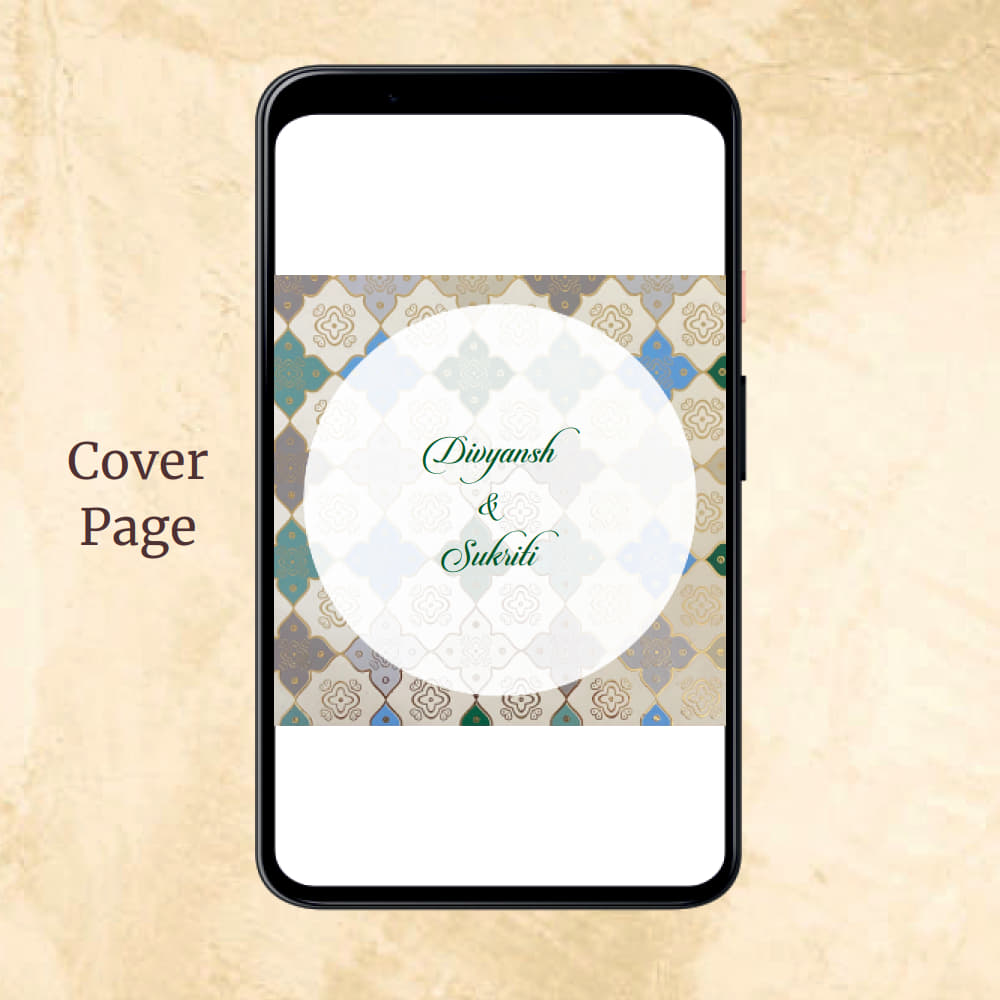 KL2113 Digital Wedding PDF Ecard - Kalash Cards