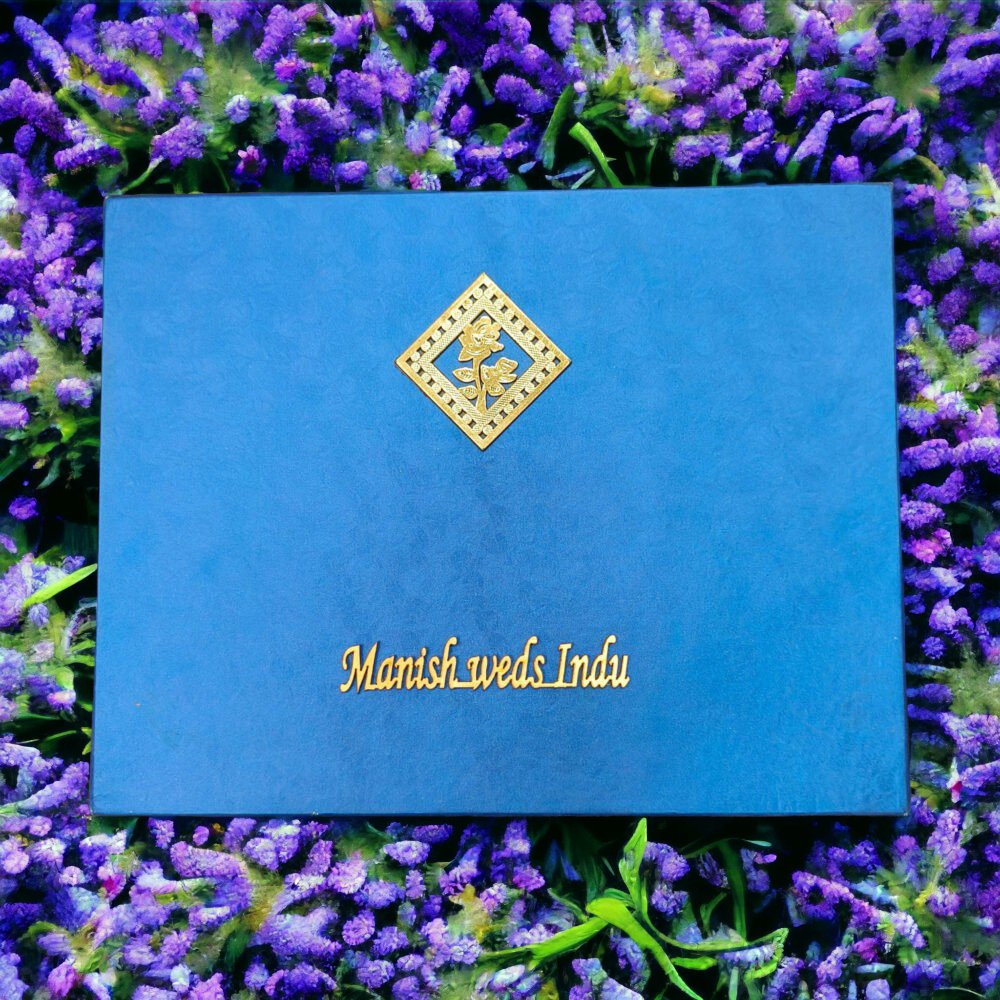 KL9109 Cardboard Wedding Bhaji/Mithai Gift Box with Section Tray - Kalash Cards