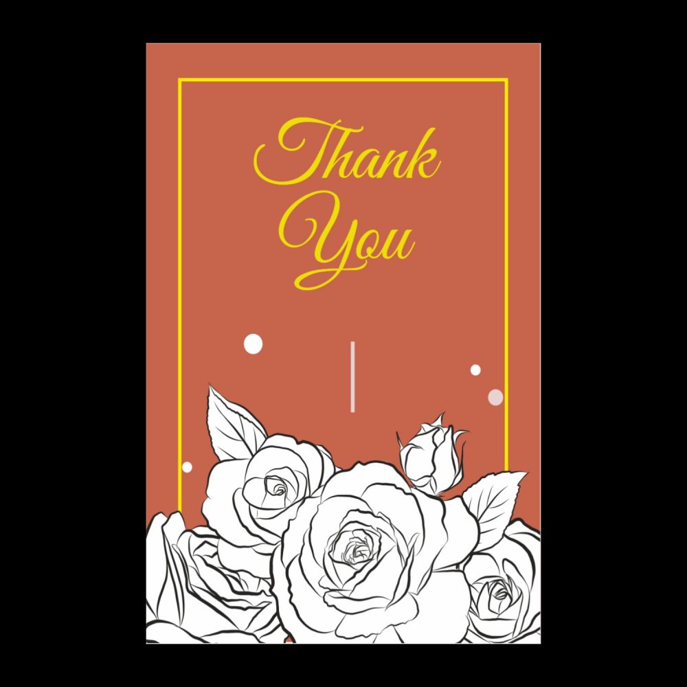 Thank You Card 20 (Pack of 48) - Kalash Cards